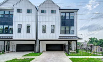 Chic 3B/3B Townhome By Med Center, Downtown, Midtown. Remote Worker, Medical Staff, University Student
